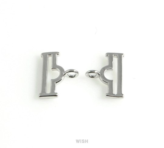 Libra Zodiac Sign Pendants in Rhodium, Zodiac Charm / MRH-453-LI