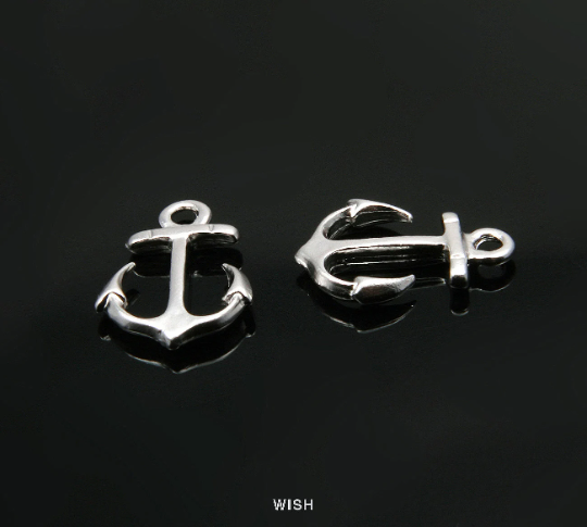Anchor Pendant in Matte Gold, Small Anchor / MMG-296-P (4pcs)