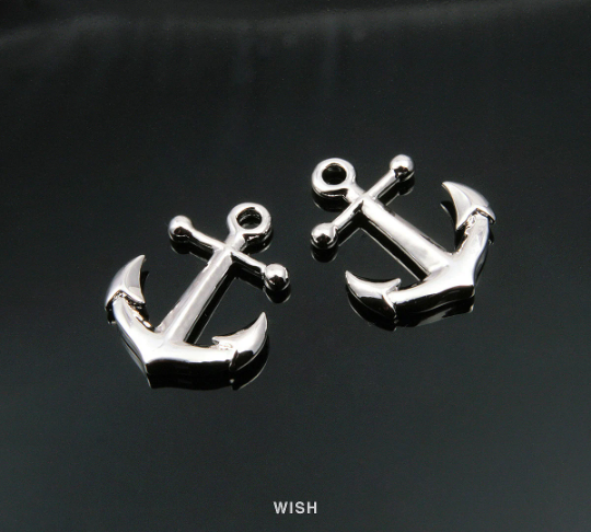 Anchor Pendants in Gold, Anchor Charms / MG-145-P