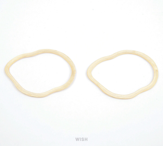 Cloud Outline Pendants in Matte Rhodium, Cloud Outline Charms / MMRH-082-P