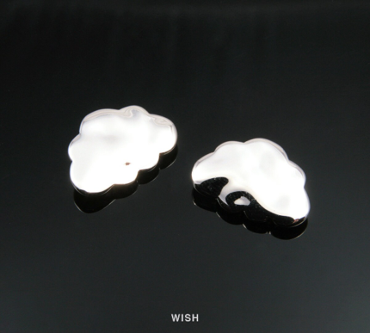 Cloud Pendants in Rhodium, Cloud Charms / MRH-092-P