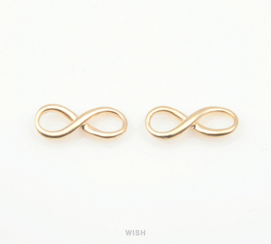 Infinity Pendants in Matte Gold, Infinity Charm / MMG-155-P