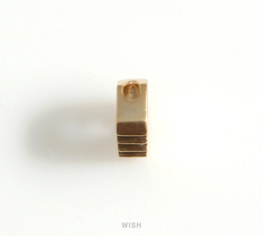 Aquarius Zodiac Sign Charm in Matte Gold, Zodiac Beads / MMG-599-B