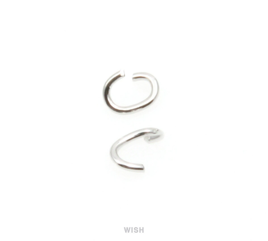 C Ring in Rhodium, Rhodium C Ring Findings / FRH-013-J