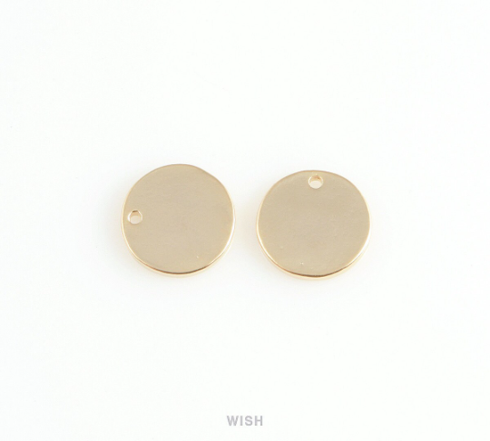 Sun Disc Pendants in Matte Gold, Sun Charm / MG-404-P