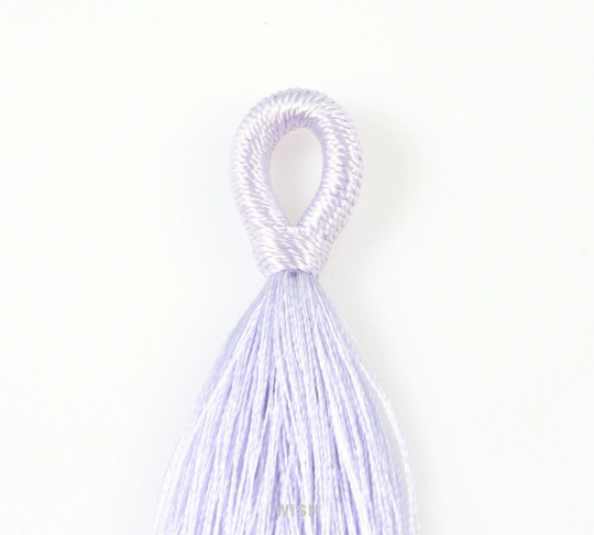 Lavender Cotton Thread Tassel, Lavender Silk Tassel Earrings /TLDG-008-T