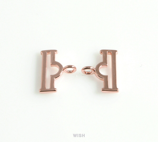 Libra Zodiac Sign Pendants in Rose Gold, Zodiac Charm / MRG-453-LI