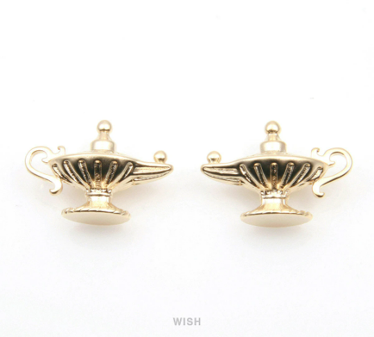 Aladdin Oil Lamp Pendants in Matte Gold, Genie Aladdin Oil lamp Jafar Light / MMG-335-P