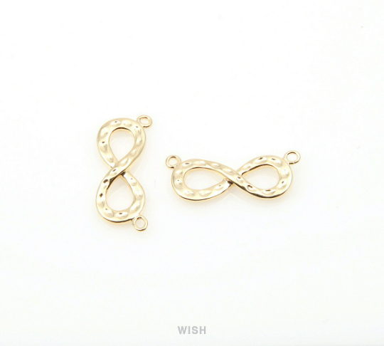 Infinity Pendant in Gold, Gold Infinity Necklace Charm/ MG-250-P