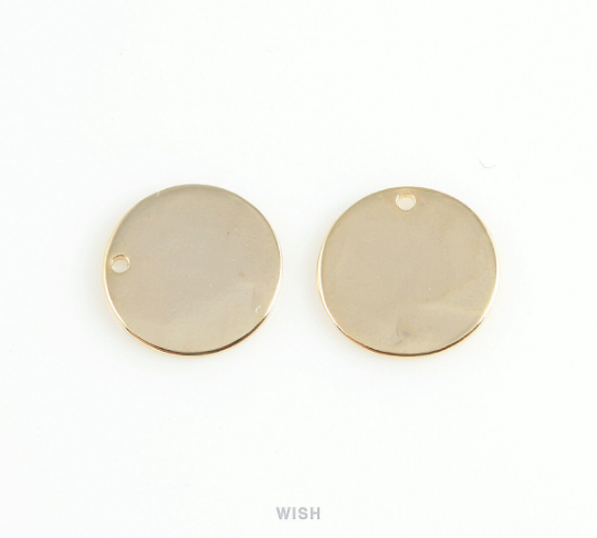 Turquoise Star Disc Pendants in Gold, Mint Star Charm / MG-406-P