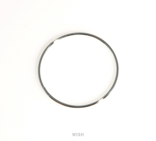 Open Circle Pendant in Rose Gold, Open Circle Charm / MRG-419-P (4pcs)