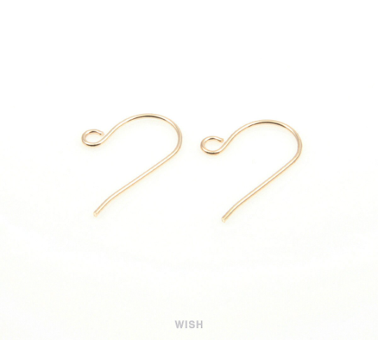 20pcs Loop Fish Hook Earrings in Rhodium, Fish Hook Earrings / FRH-008-E