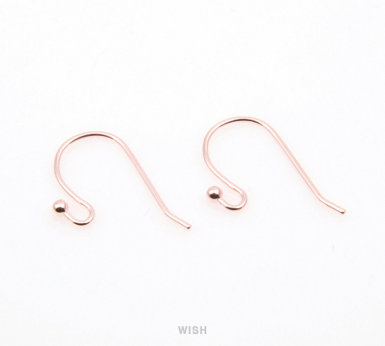 Ball Hook Earrings in Rhodium, Ball Hook Earrings / FRH-012-E (10 pcs)