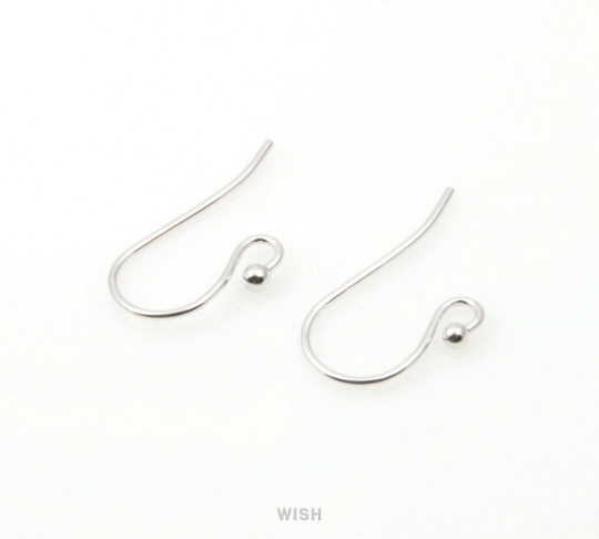 Ball Hook Earrings in Gold, Ball Hook Earrings / FG-012-E (10pcs)