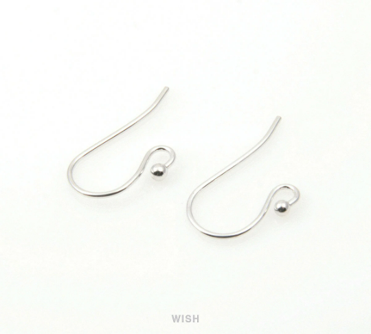 10pcs Ball Hook Earrings in Rose Gold, Ball Hook Earrings /FRG-012-E