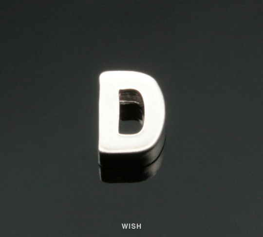 Upper Case Letter "D" in Matte Gold, Capital Letter "D" / MMG-001-B (D)