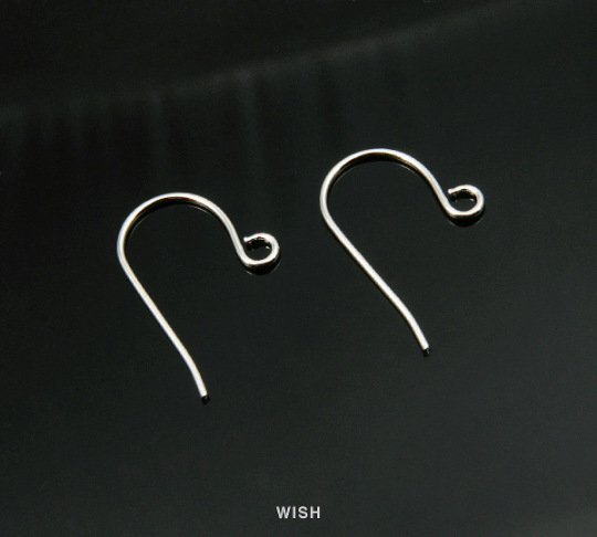 10pcs Loop Fish Hook Earrings in Rose Gold, Fish Hook Earrings / FRG-008-E