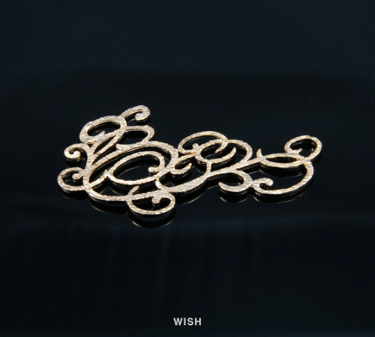 Geometric Pendants in Matte Gold, Geometric Charms / MMG-129-P