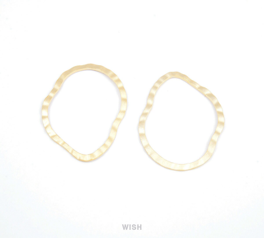 Cloud Outline Pendants in Matte Rhodium, Cloud Outline Charms / MMRH-082-P