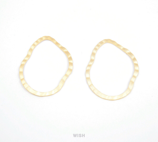 Cloud Outline Pendants in Matte Rhodium, Cloud Outline Charms / MMRH-082-P