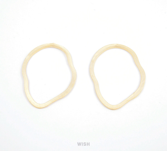 Cloud Outline Pendants in Matte Rhodium, Cloud Outline Charms / MMRH-082-P