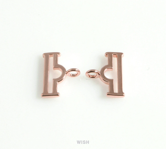 Libra Zodiac Sign Pendants in Rhodium, Zodiac Charm / MRH-453-LI